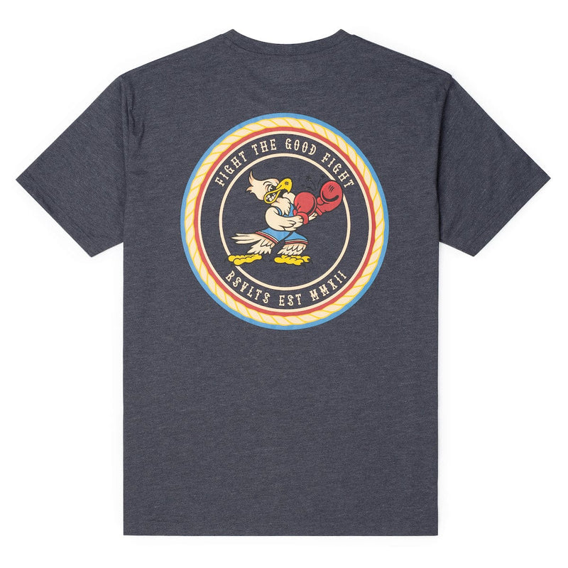 RSVLTS Fight the Good Fight Crew Tee Crewneck Tee — front view