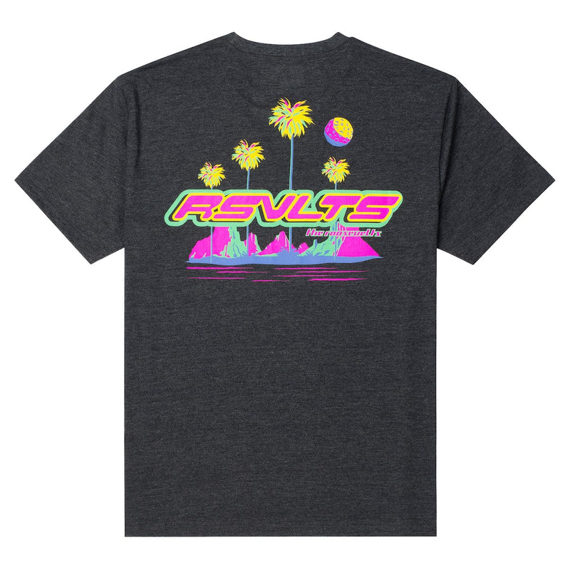 RSVLTS Space Beach Crewneck Tee in Gray — detail 2