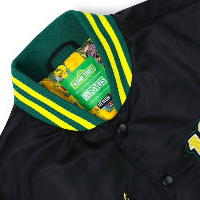 RSVLTS Team Sesame Street Coach Jacket in Black — detail 2
