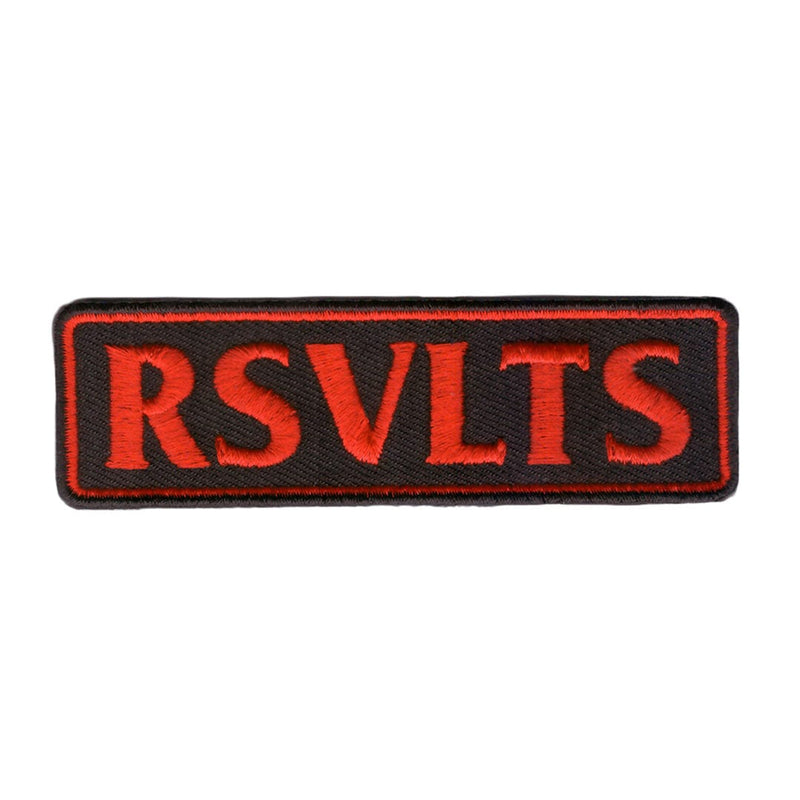 RSVLTS Red RSVLTS Patch — front view