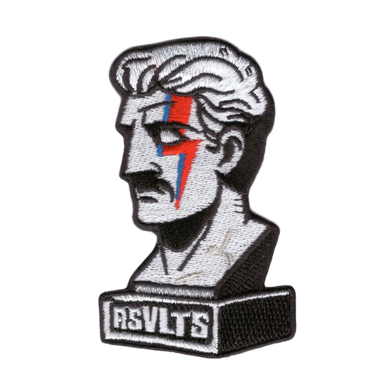 RSVLTS Teddy Bust Patch — front view