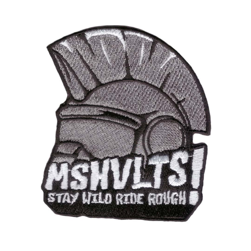RSVLTS Stay Wild Helmet Patch — front view