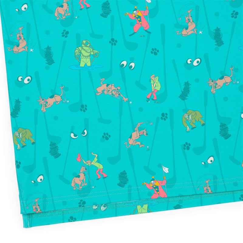 RSVLTS Ghoulish Greens All-Day Polo in Blue — detail 4