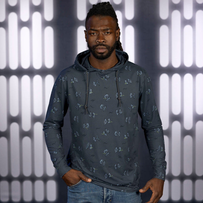 RSVLTS Pew Pew Performance Hoodie in Gray — detail 2