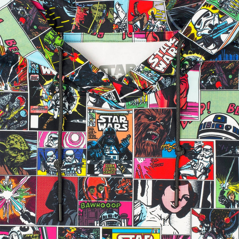 RSVLTS Comic to the Dark Side Performance Hoodie in Multicolor — detail 2