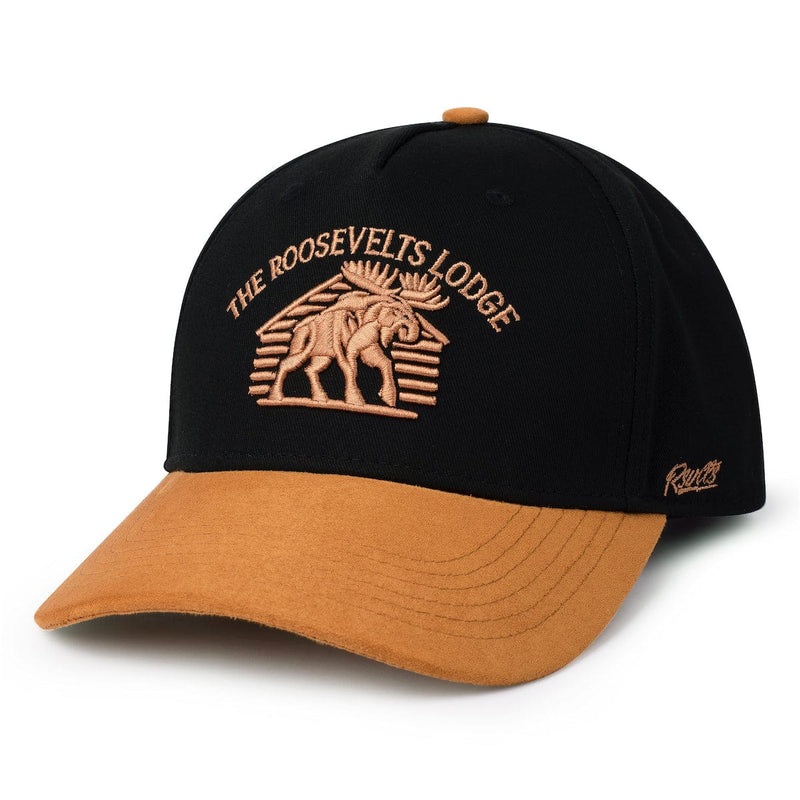 RSVLTS The Lodge 5-Panel Curved Brim Hat — front view