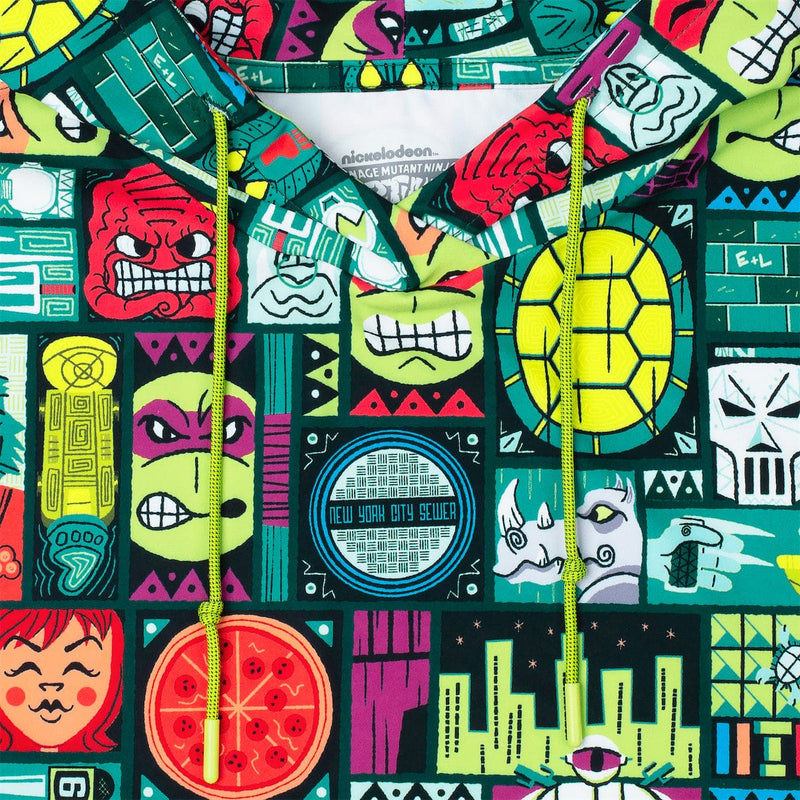 RSVLTS Tiki Turtles 2.0 Performance Hoodie — detail 2