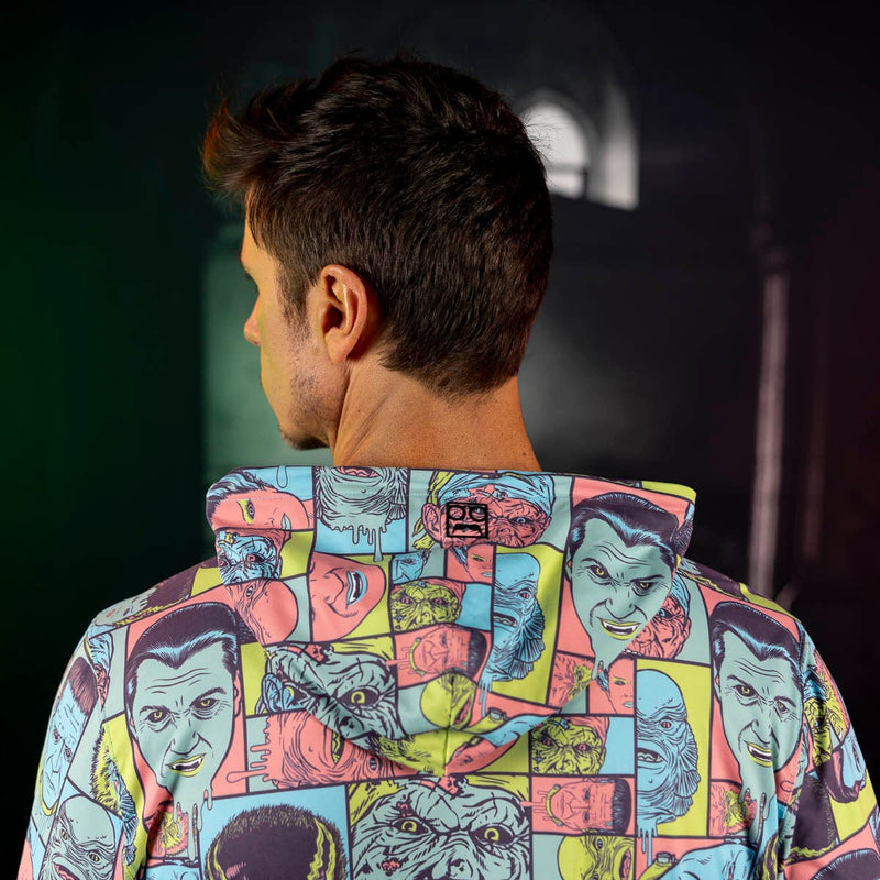 RSVLTS Monster Drip Performance Hoodie in Multicolor — detail 3