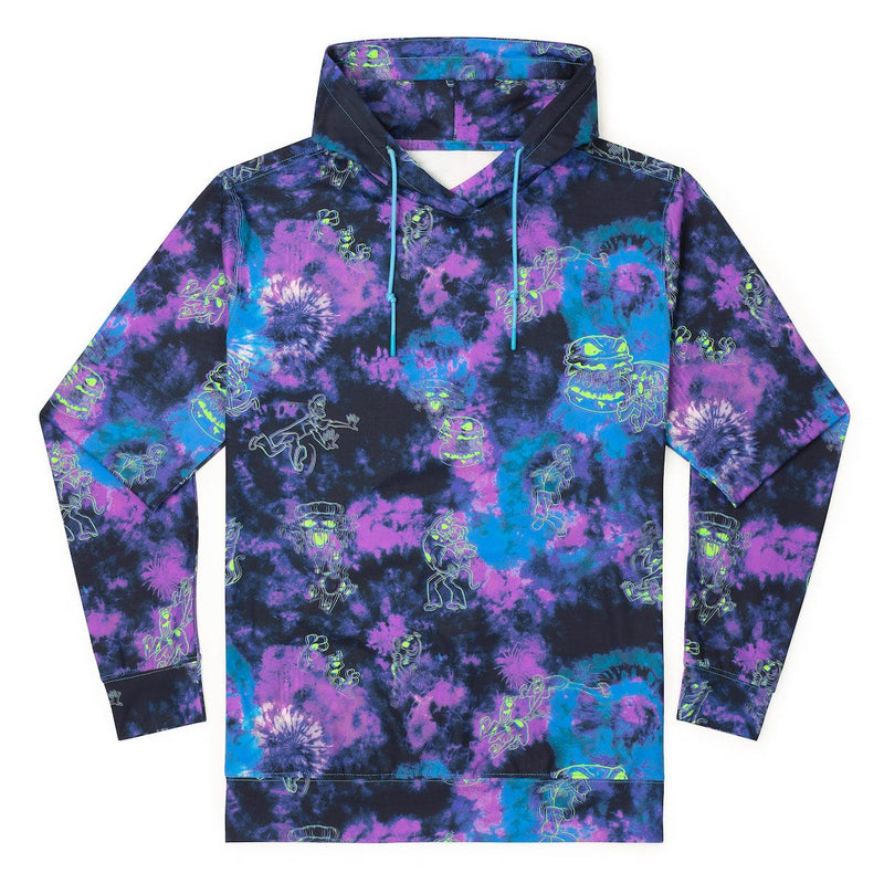 RSVLTS Zoinks!!! Performance Hoodie in Black — front view
