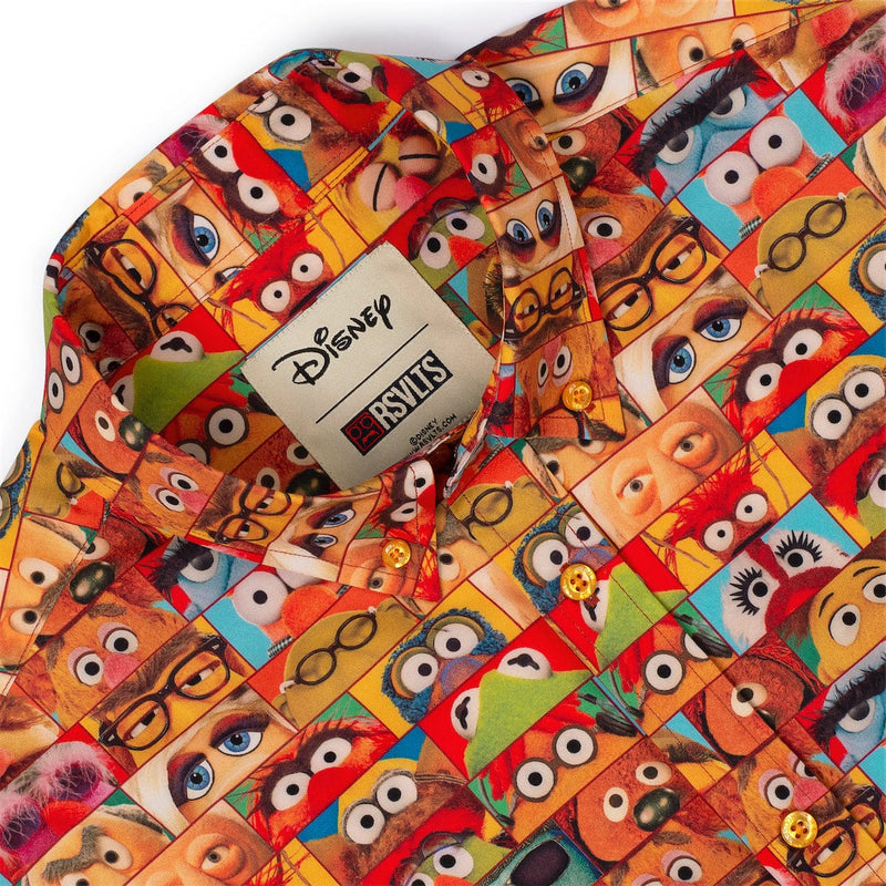 RSVLTS Muppet Vision KUNUFLEX Short Sleeve Shirt in Multicolor — detail 2