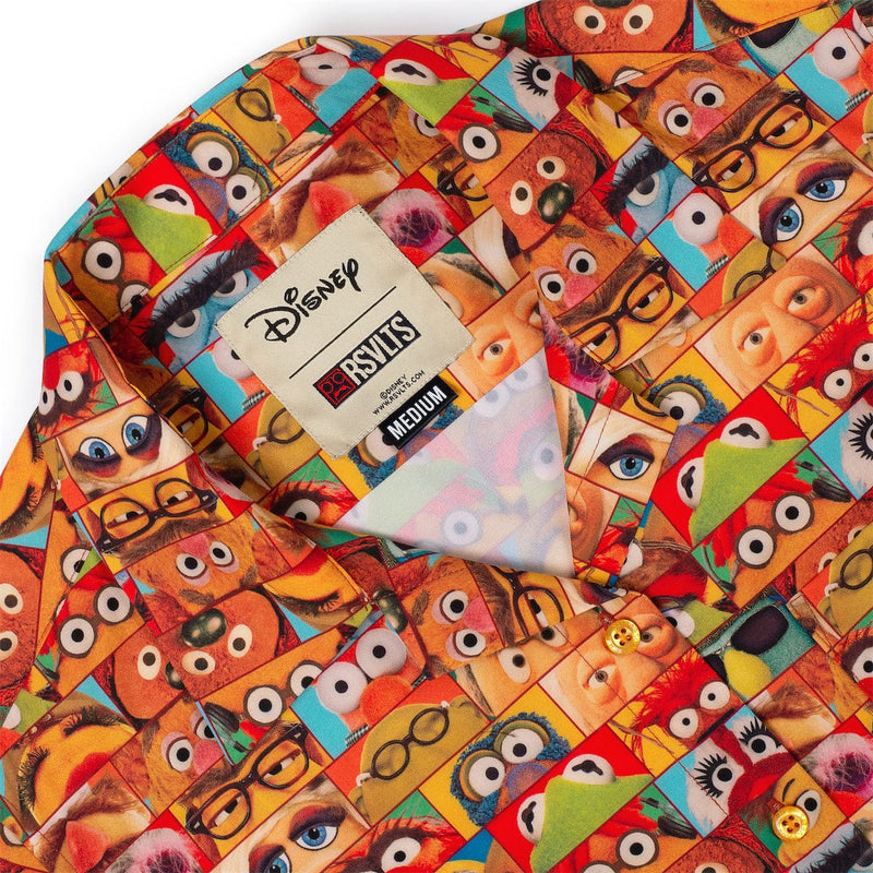 RSVLTS Muppet Vision Women's KUNUFLEX Short Sleeve Shirt in Multicolor — detail 3