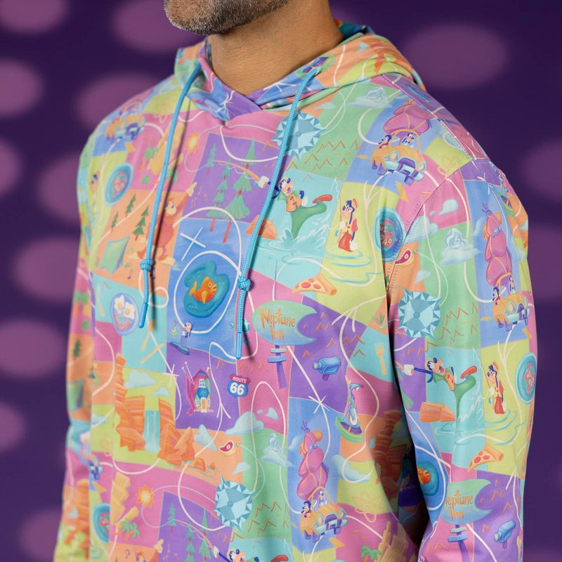 RSVLTS The Open Road Performance Hoodie in Multicolor — detail 3