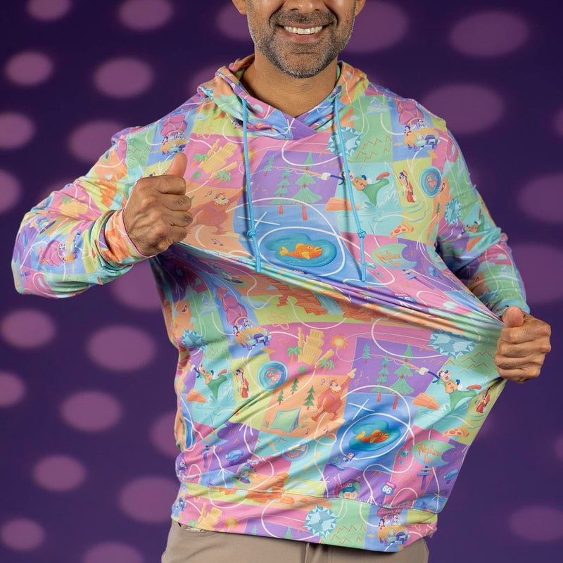 RSVLTS The Open Road Performance Hoodie in Multicolor — detail 4