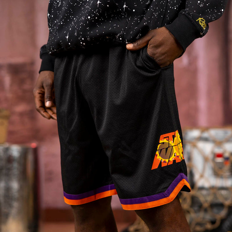 RSVLTS Tatooine Twin Suns Mesh Shorts — detail 4