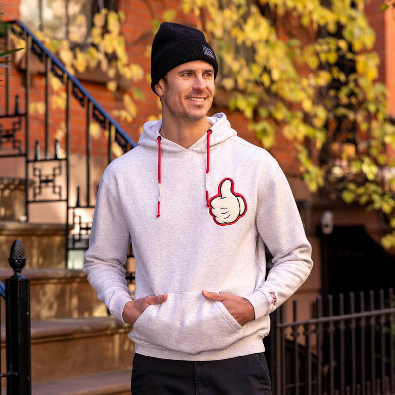 RSVLTS You Got This, Pal! (Heather Gray) Classic Hoodie in Gray — detail 2