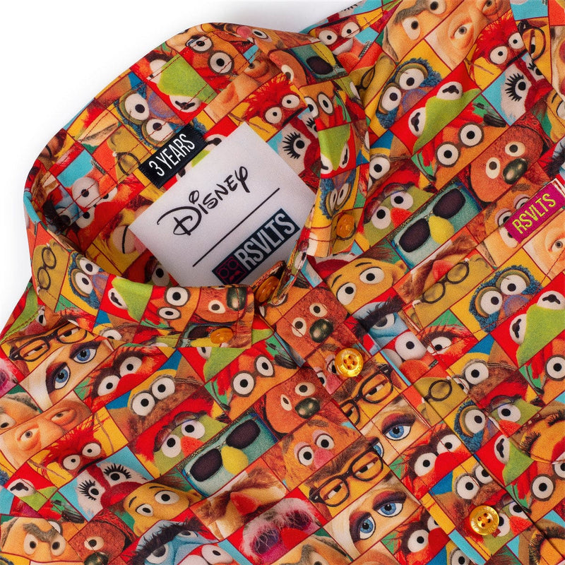 RSVLTS Muppet Vision Preschool KUNUFLEX Short Sleeve Shirt in Multicolor — detail 2