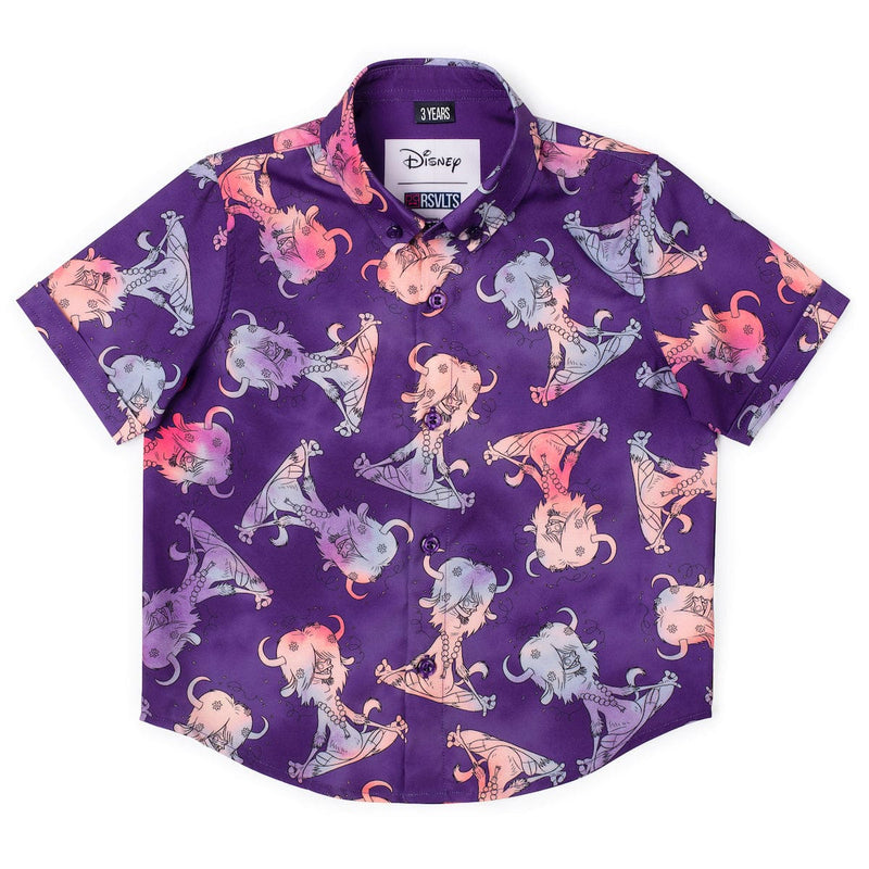 RSVLTS Ommmmm... Preschool KUNUFLEX Short Sleeve Shirt in Multicolor — front view