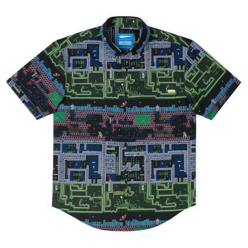 RSVLTS Mega Man Build KUNUFLEX Short Sleeve Shirt — detail 3