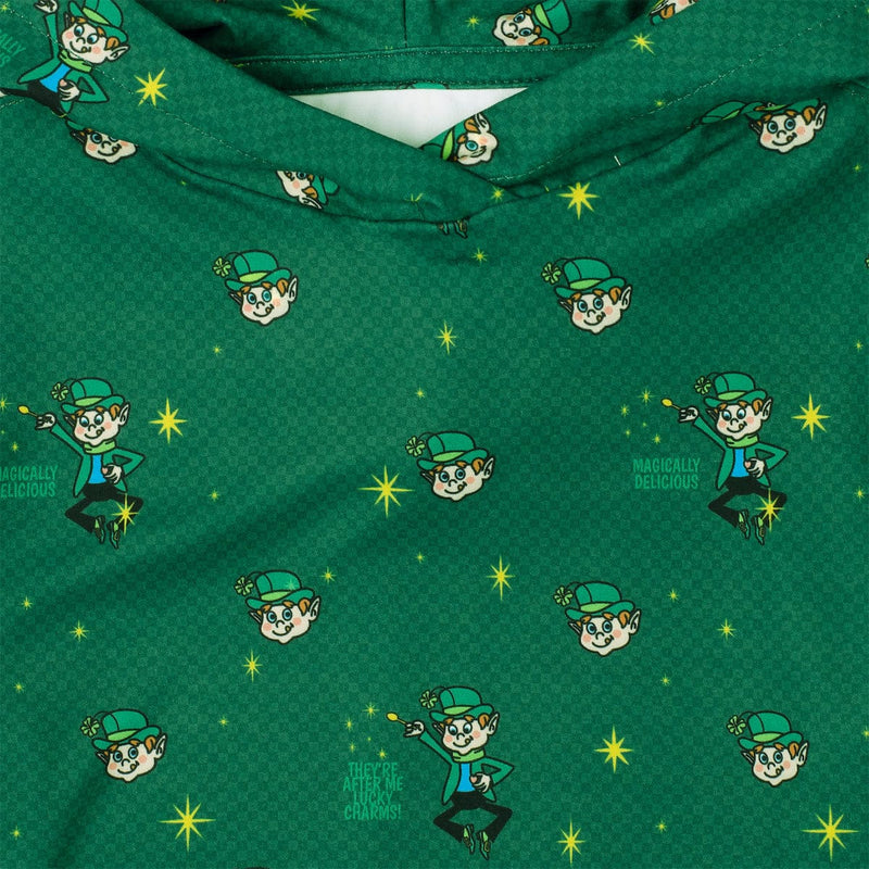 RSVLTS They're After Me Lucky Charms! Preschool Performance Hoodie in Green — detail 2