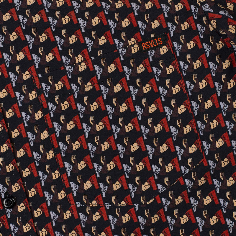 RSVLTS You Son of a… KUNUFLEX Short Sleeve Shirt in Multicolor — detail 2