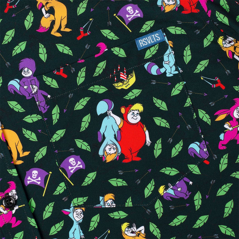 RSVLTS Never Grow Up KUNUFLEX Short Sleeve Shirt — detail 3