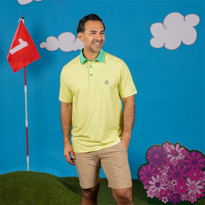 RSVLTS The Chuck All-Day Polo in Yellow — detail 2