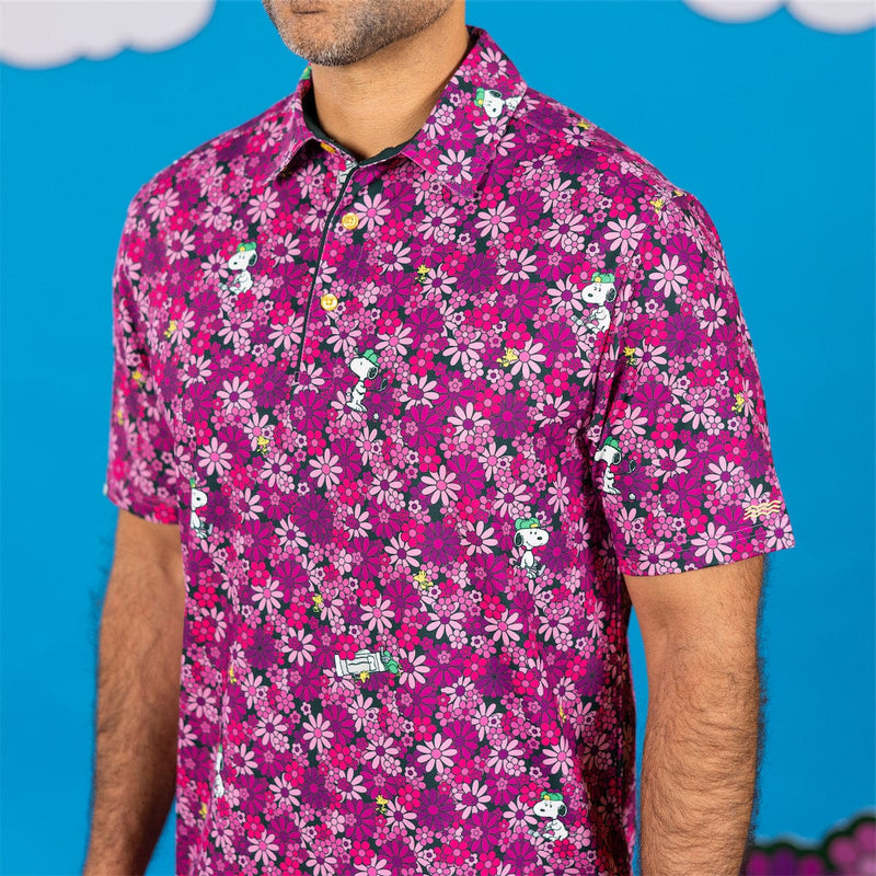 RSVLTS Azalea Ace All-Day Polo in Pink — detail 4