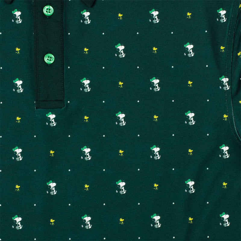 RSVLTS Birdie and Beagle All-Day Polo in Green — detail 3