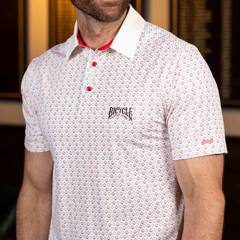 RSVLTS Suit Yourself All-Day Polo in White — detail 4