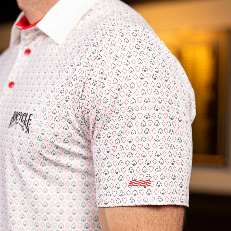 RSVLTS Suit Yourself All-Day Polo in White — detail 6
