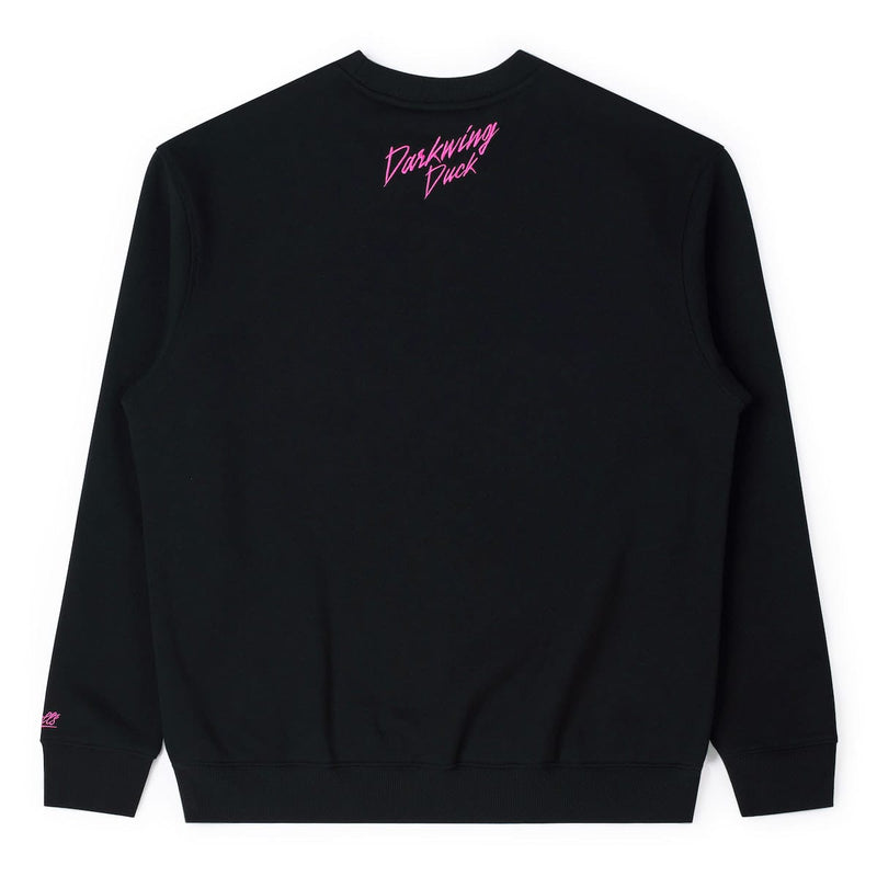 RSVLTS Let's Get Dangerous! Crewneck Sweatshirt in Black — detail 3