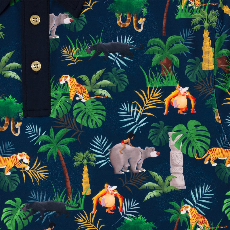 RSVLTS Jungle Jam All-Day Polo in Blue — detail 3