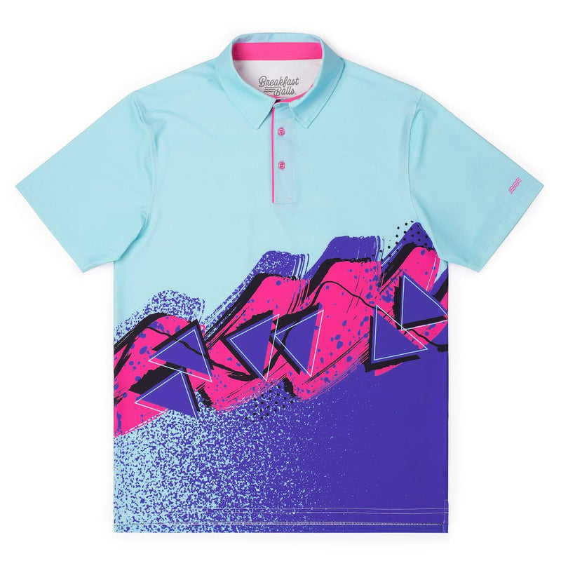 RSVLTS Baseline Hero All-Day Polo in Blue — detail 2