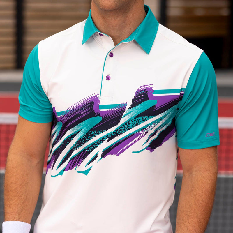 RSVLTS Kitchen Chaos All-Day Polo in Green — front view