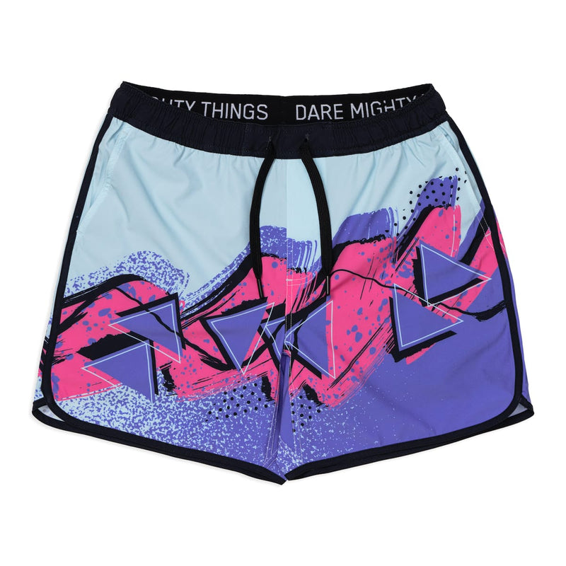RSVLTS Baseline Hero V2 Lined Training Shorts in Blue — detail 8