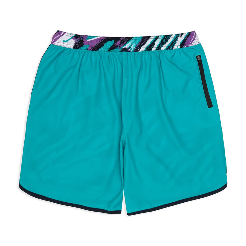 RSVLTS Kitchen Chaos V2 Lined Training Shorts in Green — detail 6