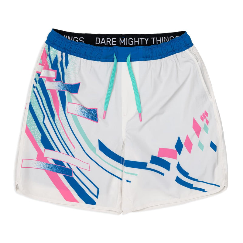 RSVLTS It’s Not Your Fault V2 Lined Training Shorts in Blue — detail 10