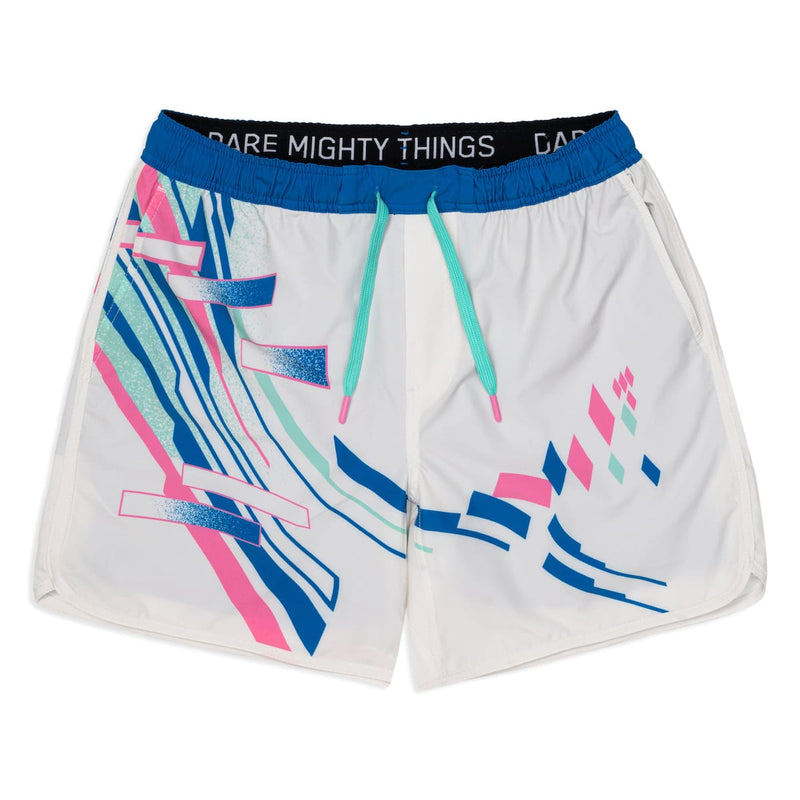 RSVLTS It’s Not Your Fault V2 Lined Training Shorts in Blue — detail 8