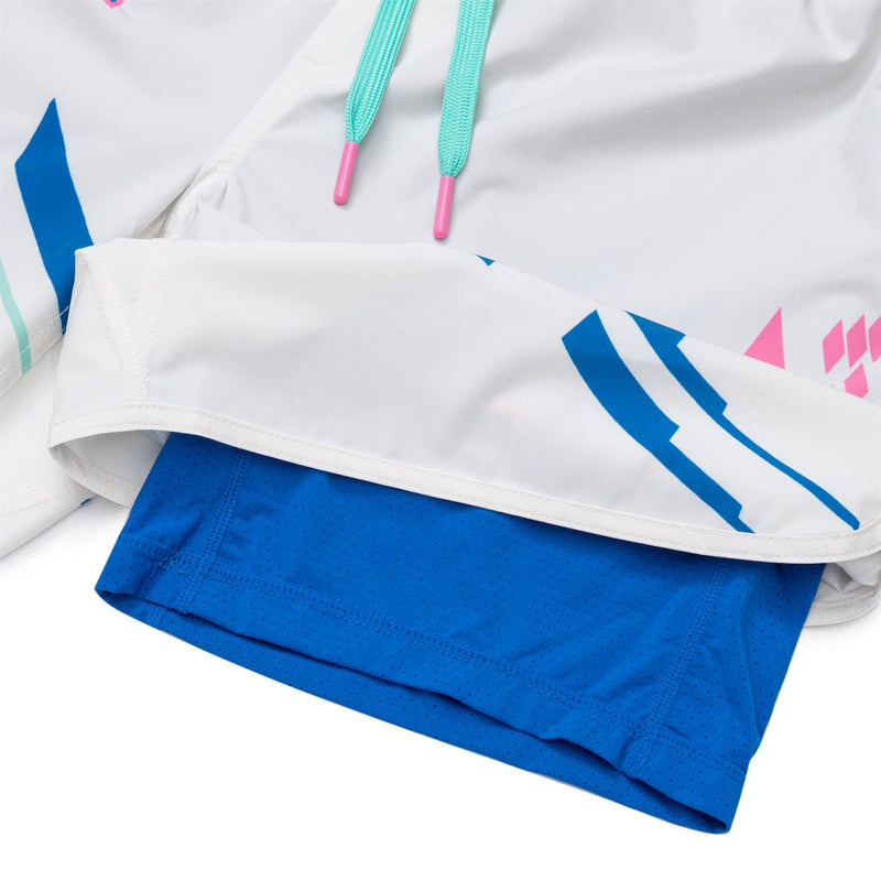RSVLTS It’s Not Your Fault V2 Lined Training Shorts in Blue — detail 9