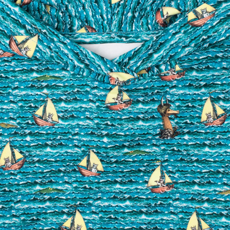 RSVLTS Max's Voyage Preschool Performance Hoodie in Blue — detail 3