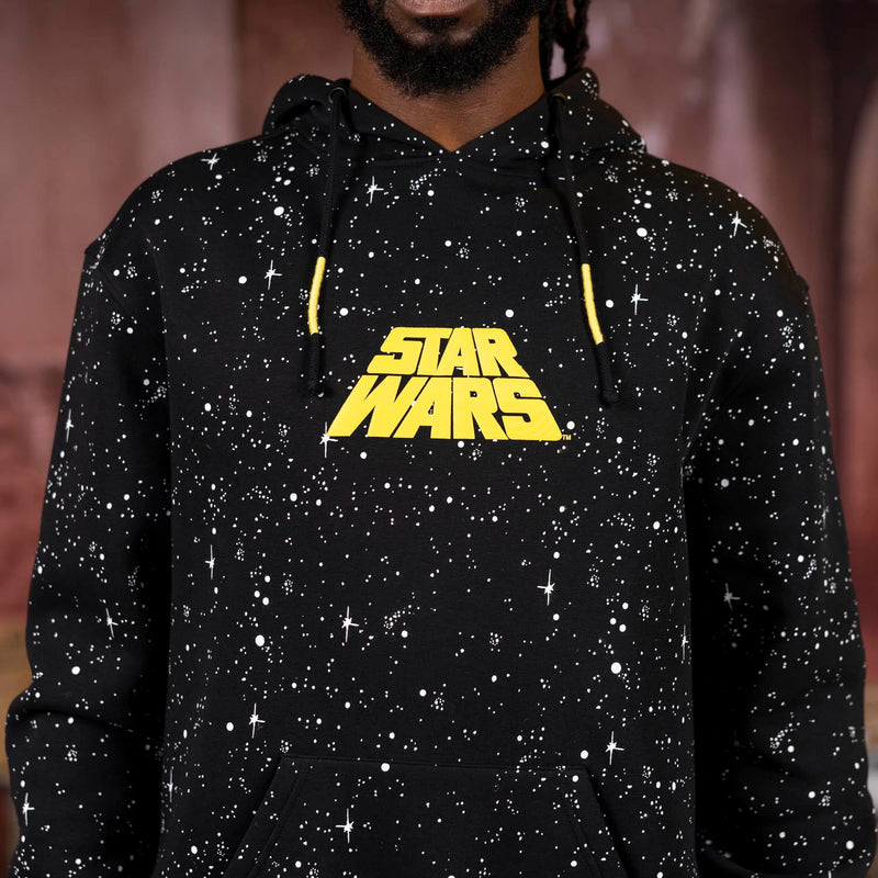 RSVLTS Far, Far Away Classic Hoodie in Black — detail 5