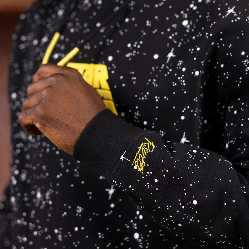 RSVLTS Far, Far Away Classic Hoodie in Black — detail 6