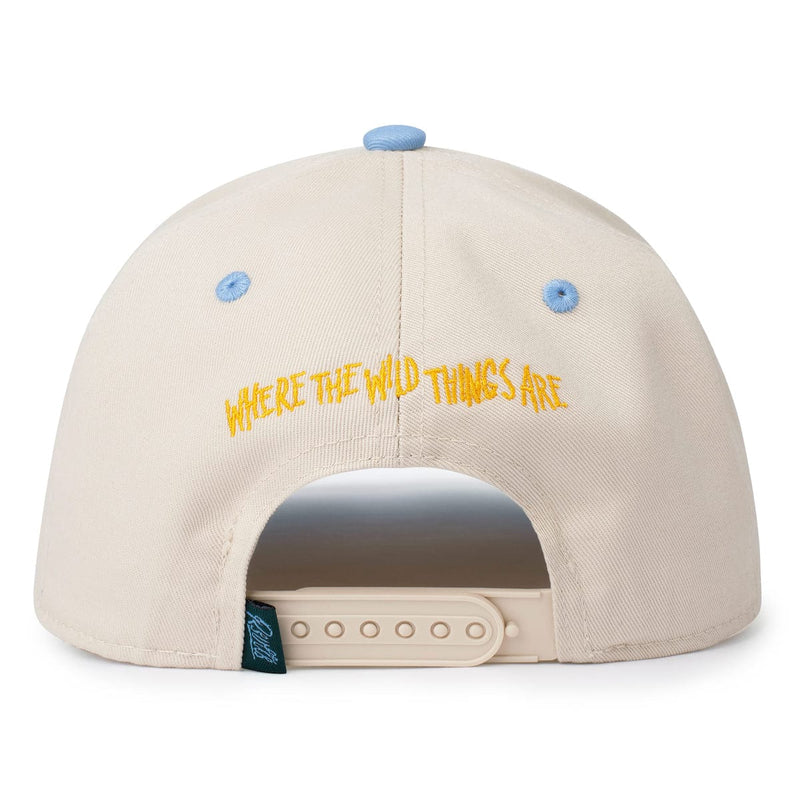 RSVLTS Moishe Monster 5-Panel Curved Brim Hat in Green — detail 3