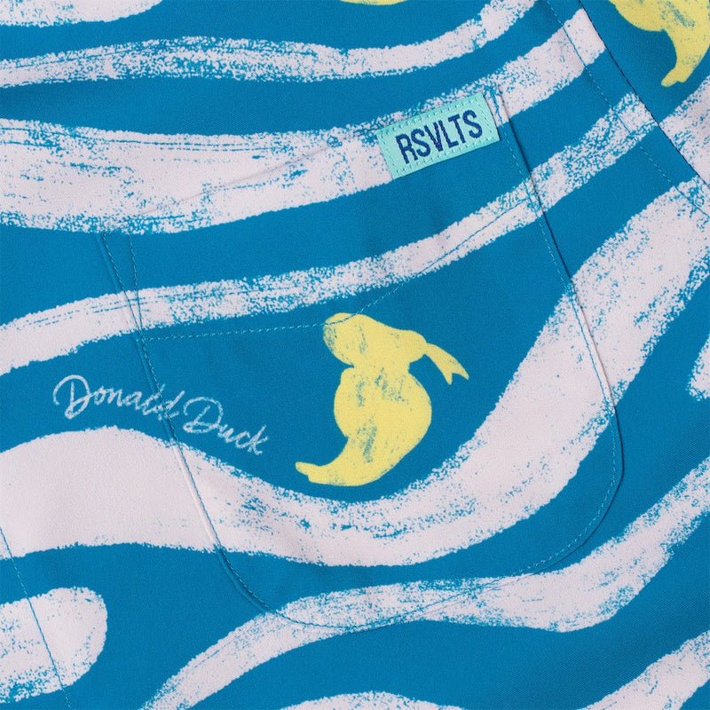 RSVLTS Beaks & Breakers Youth KUNUFLEX Short Sleeve Shirt in Blue — detail 2