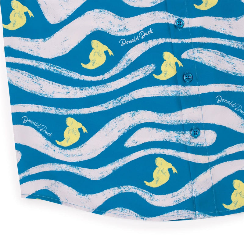 RSVLTS Beaks & Breakers Youth KUNUFLEX Short Sleeve Shirt in Blue — detail 4