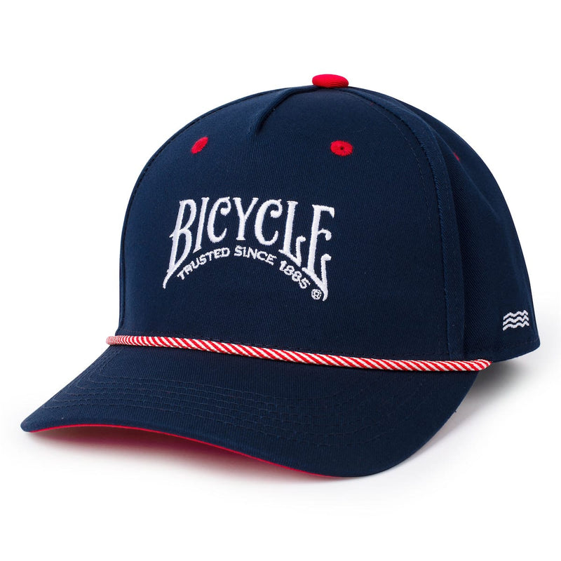 RSVLTS Suit Yourself 5-Panel Hat in Blue — front view