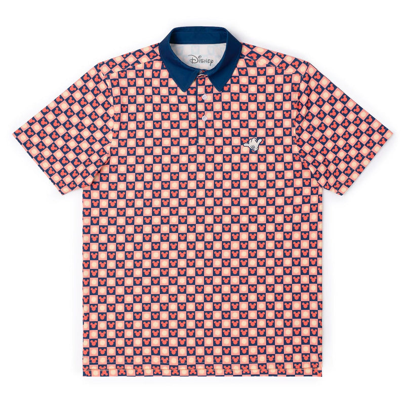 RSVLTS Sunny Squares All-Day Polo — front view