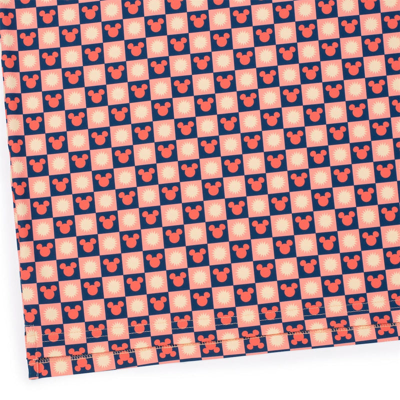 RSVLTS Sunny Squares All-Day Polo in Red — detail 6