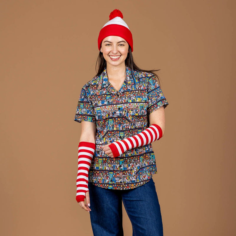 RSVLTS The Corridors of Time Women's KUNUFLEX Short Sleeve Shirt — front view