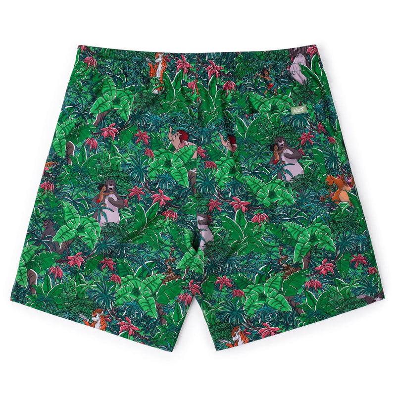 RSVLTS Baloo and the Crew Hybrid Shorts in Green — detail 5